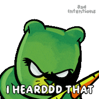 I Hear That Agree Sticker by VeeFriends