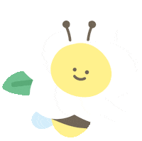 flower bee Sticker by mamonde