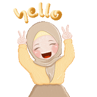 Halo Hello Sticker