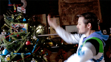 coreyvidal christmas wave look tree GIF