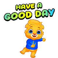 Have A Great Day Sticker by Lucas and Friends by RV AppStudios