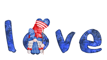 America Love Sticker