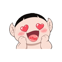 In Love Top Sticker