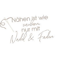 Sewing Fabric Sticker by kruemelchenkuchen