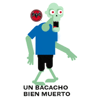 Halloween Zombie Sticker by Bacardi México
