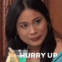 Serious Hurry Up GIF