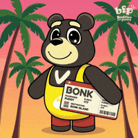 Palm Trees Sunset GIF by Buddies for Paws