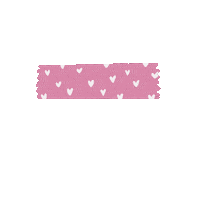 Pink Hearts Sticker