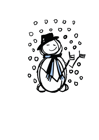 Juliet_frost_art giphyupload dance dancing snowman Sticker
