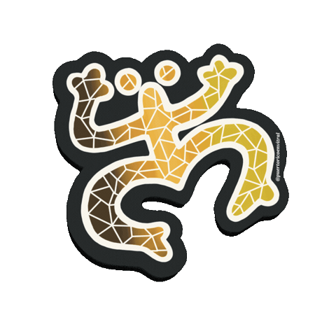 Art Frog Sticker