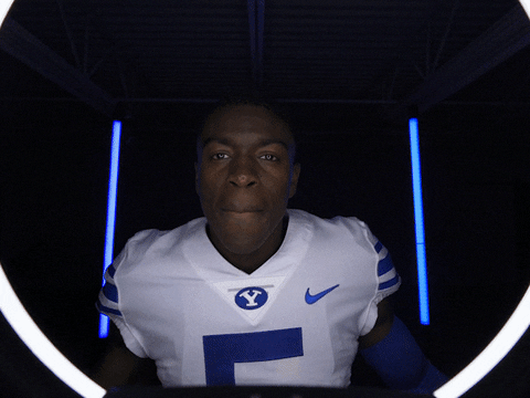 Byu Football Sport GIF by BYU Cougars