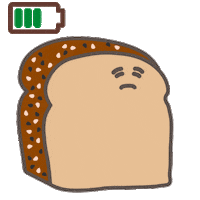 Sad Mood Sticker by Tasty Toastys