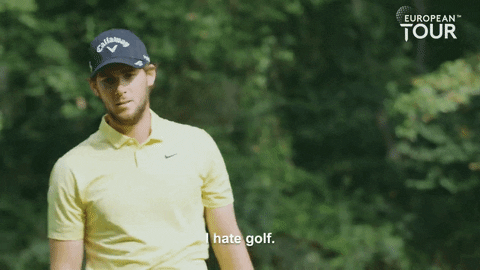 Golf Hate GIF by Unibet Belgium