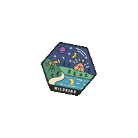 Badge Sticker by CampWildfire