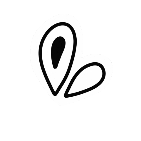 Black And White Doodle Sticker