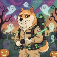 Shiba Inu Halloween GIF by Doge Pound