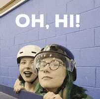 Hi GIF by Nottingham Roller Derby