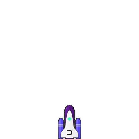 Rocket Evolution Sticker by decentraoficial
