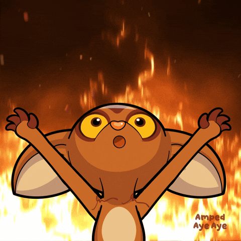 Excited Hands Up GIF by VeeFriends