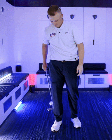 Depaul University Golf GIF by DePaul Athletics