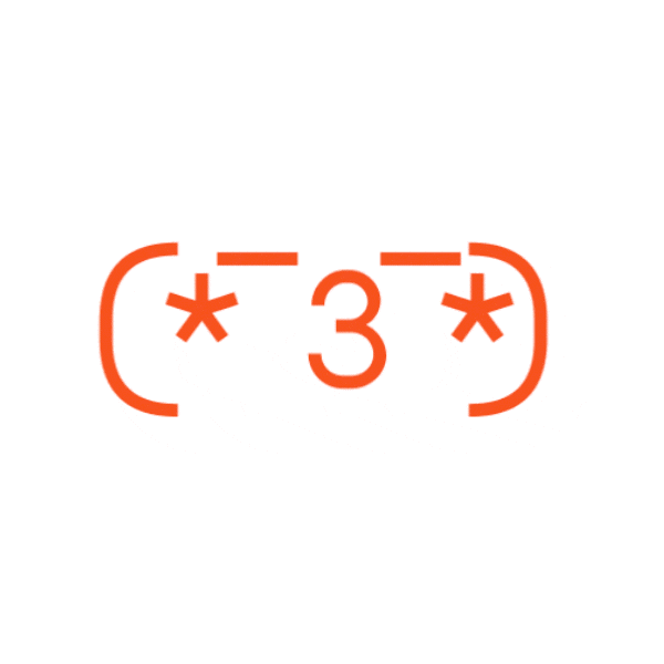 Orange Love Sticker by Devexperts