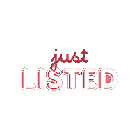 Justlisted Sticker by TheEhlenTeam