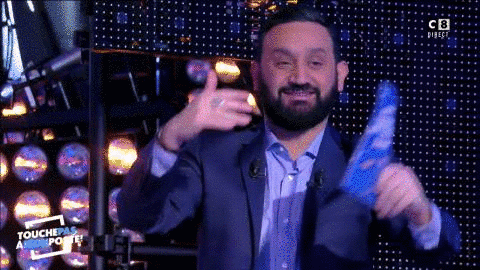 cyril hanouna dance GIF