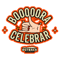 Happy Party Sticker by Outback Brasil