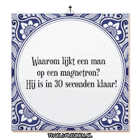 Humor Spreuk Sticker by Tegelspreuken.nl