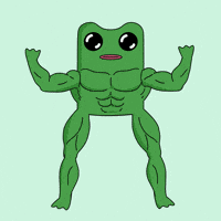 Work Out GIF by fwogs