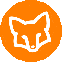 FoxEducation fox orange foxeducation kidsfox Sticker