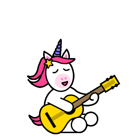 Guitar Hiring Sticker by Jessica Lau