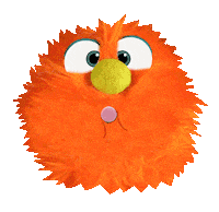 Tired Bubble Gum Sticker by Fluffy Friends