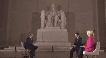 Donald Trump Lincoln GIF by GIPHY News