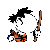 Son Goku Manga Sticker by Paulberger