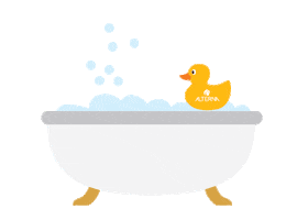 Duck Shower Sticker by Alterna Haircare