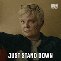 Stand Down Martha Plimpton GIF by HBO Max