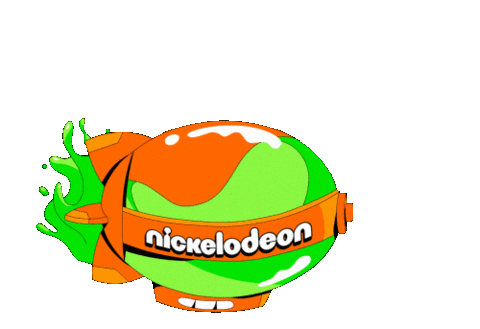 Orange Slime Sticker by Nickelodeon