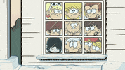 sledding the loud house GIF by Nickelodeon