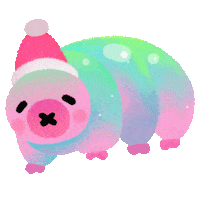 Merry Christmas Party Sticker by pikaole