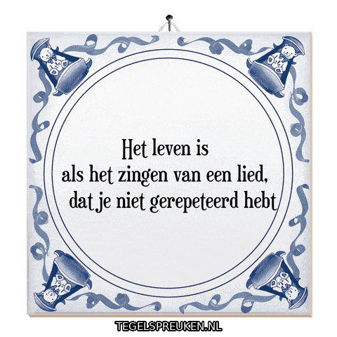 Moment Nl Sticker by Tegelspreuken.nl
