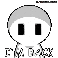 Guess Whos Back Sticker by Playgigaverse