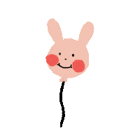 Rabbit 兔子 Sticker