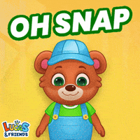 Snap Omg GIF by Lucas and Friends by RV AppStudios