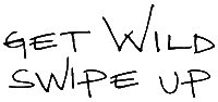 Swipe Up Get Wild Sticker by Wildflora LA