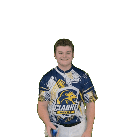 Clarke Pride Sticker by Clarke University