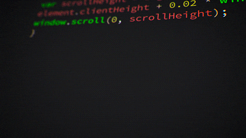 hack coding GIF by Matthew Butler