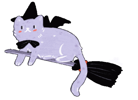 aonekohime giphyupload halloween spooky pumpkin Sticker