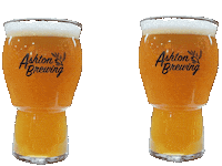 Beer Cheers Sticker by Ashton Brewing
