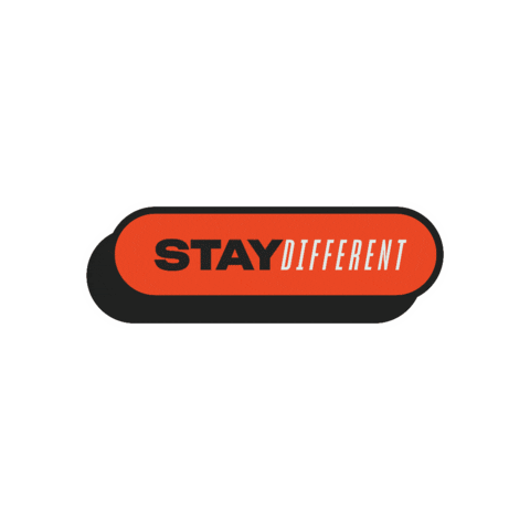 Stay Different Small Business Sticker by Yoco